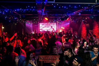 Stranger Things Halloween '80s Party at Thekla