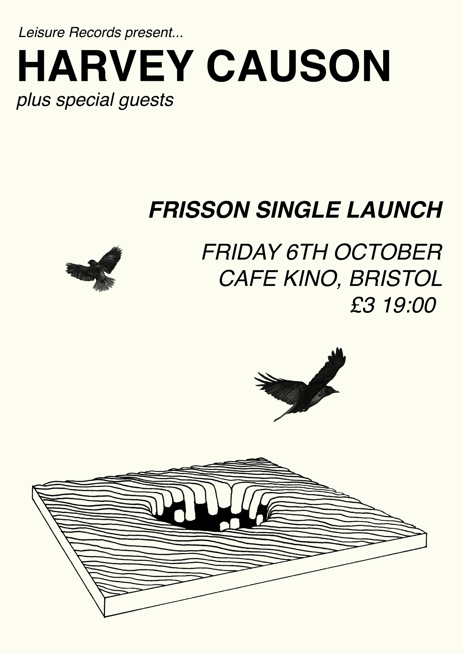 Harvey Causon - Single Launch at Cafe Kino