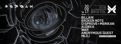 MethLab Bristol // Billain, Broken Note at Blue Mountain