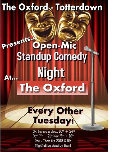 Comedy Open-Mic Night at Oxford Totterdown