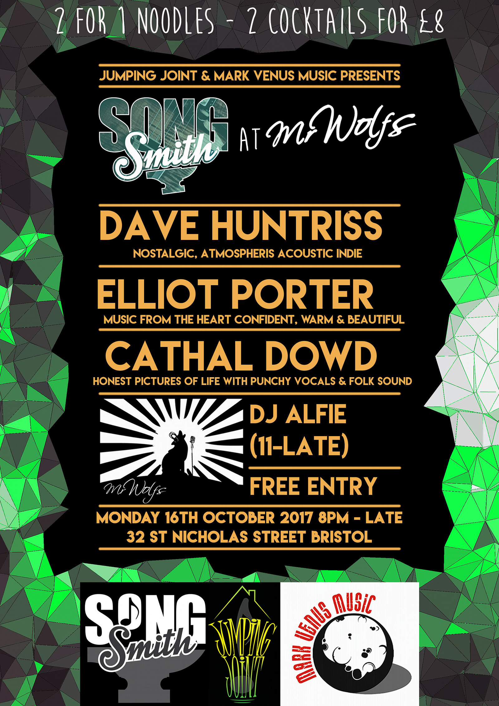 SongSmith at Mr Wolfs