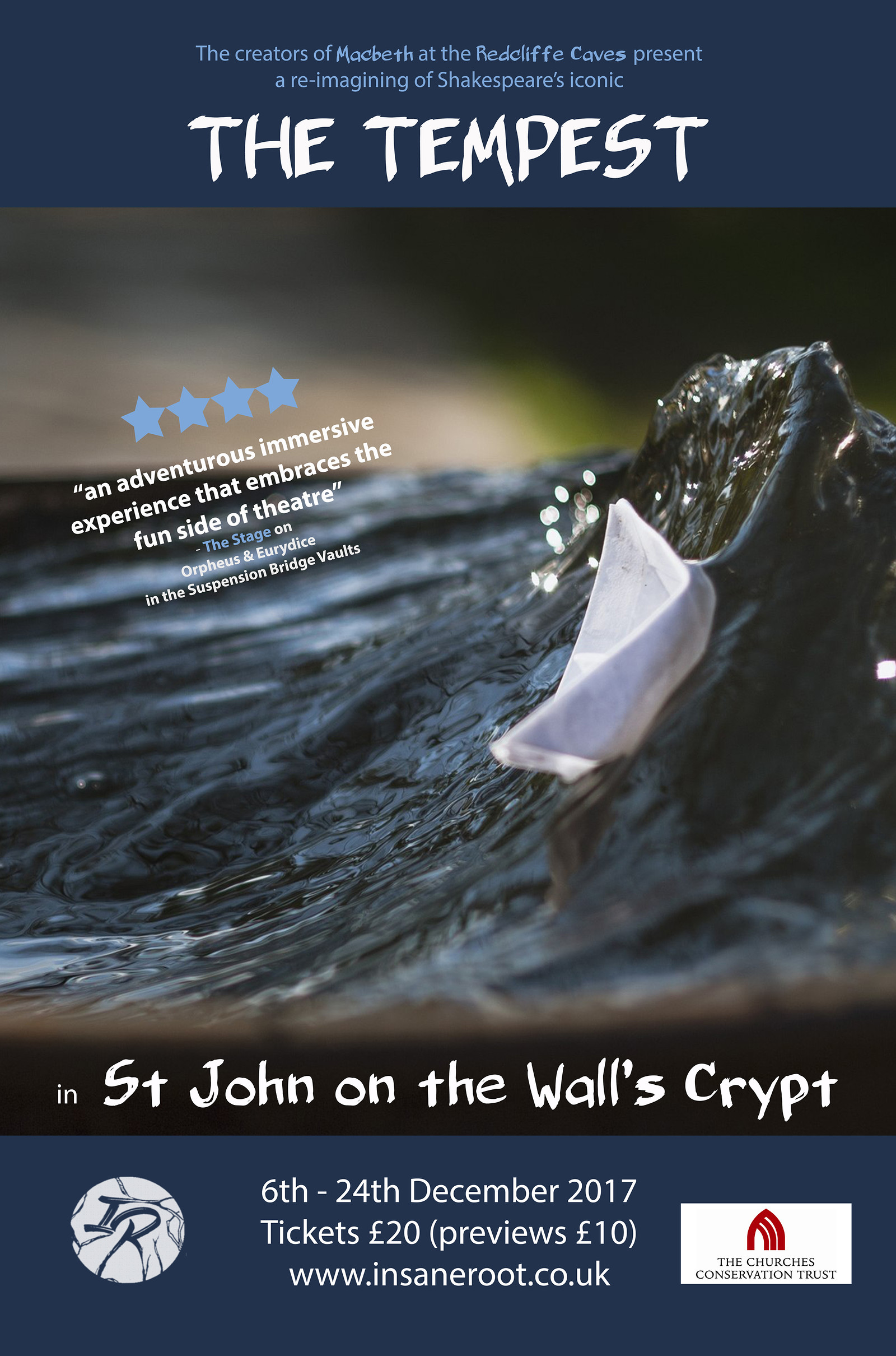 The Tempest in St. John on the Wall's Crypt at St. John on the Wall's Crypt