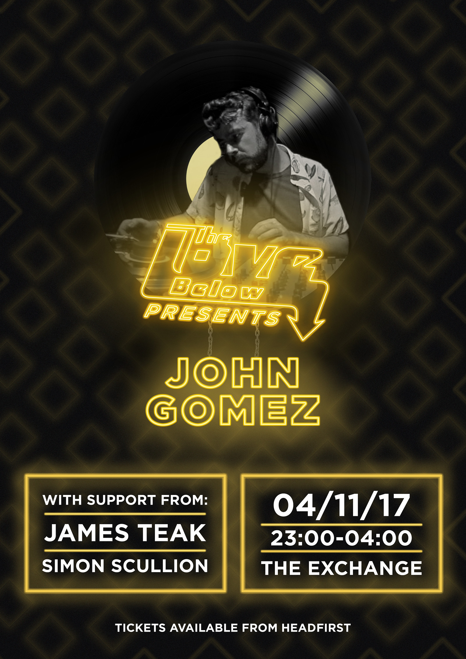 The Love Below Presents: John Gomez at Exchange
