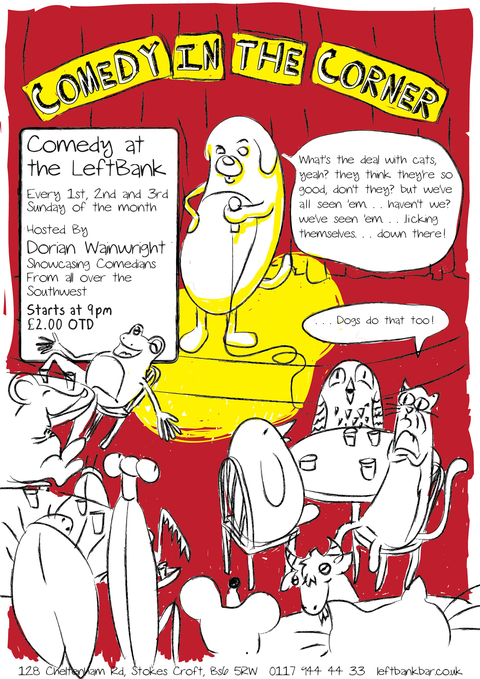 Comedy in the Corner no.4 at LEFTBANK