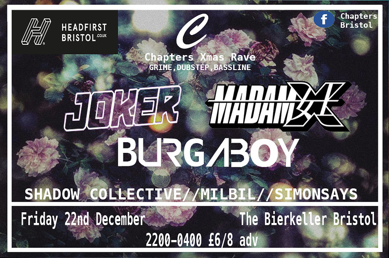 Chapters Xmas Rave at Bristol Bierkeller