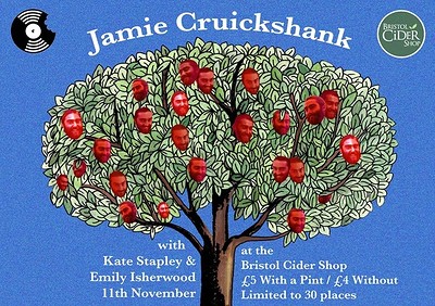 Jamie Cruickshank at Bristol Cider Shop