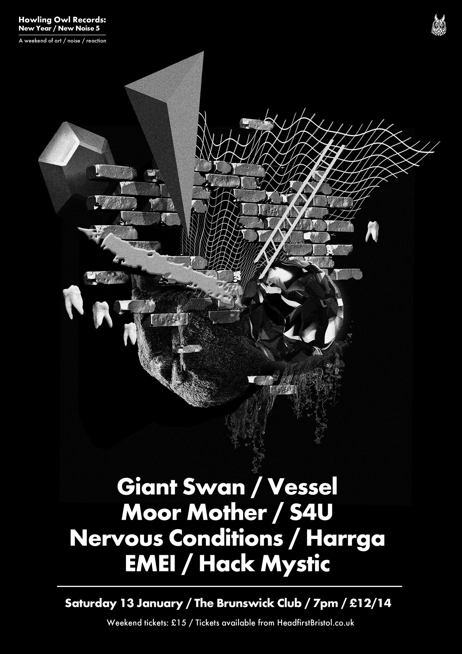 New Year / New Noise 5 at Brunswick Club