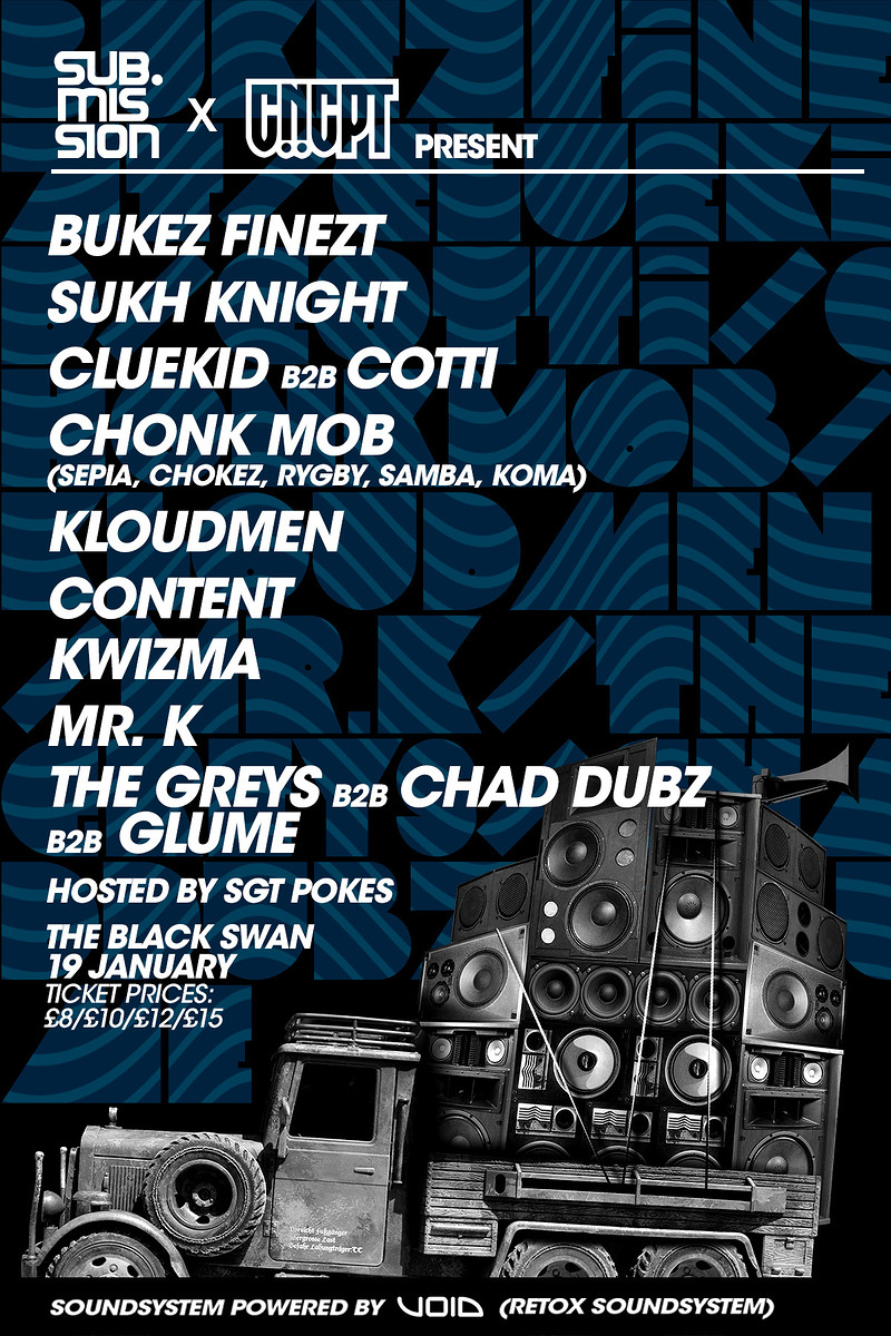 Sub.Mission X CNCPT: Bukez Finezt/ Sukh Knight at The Black Swan