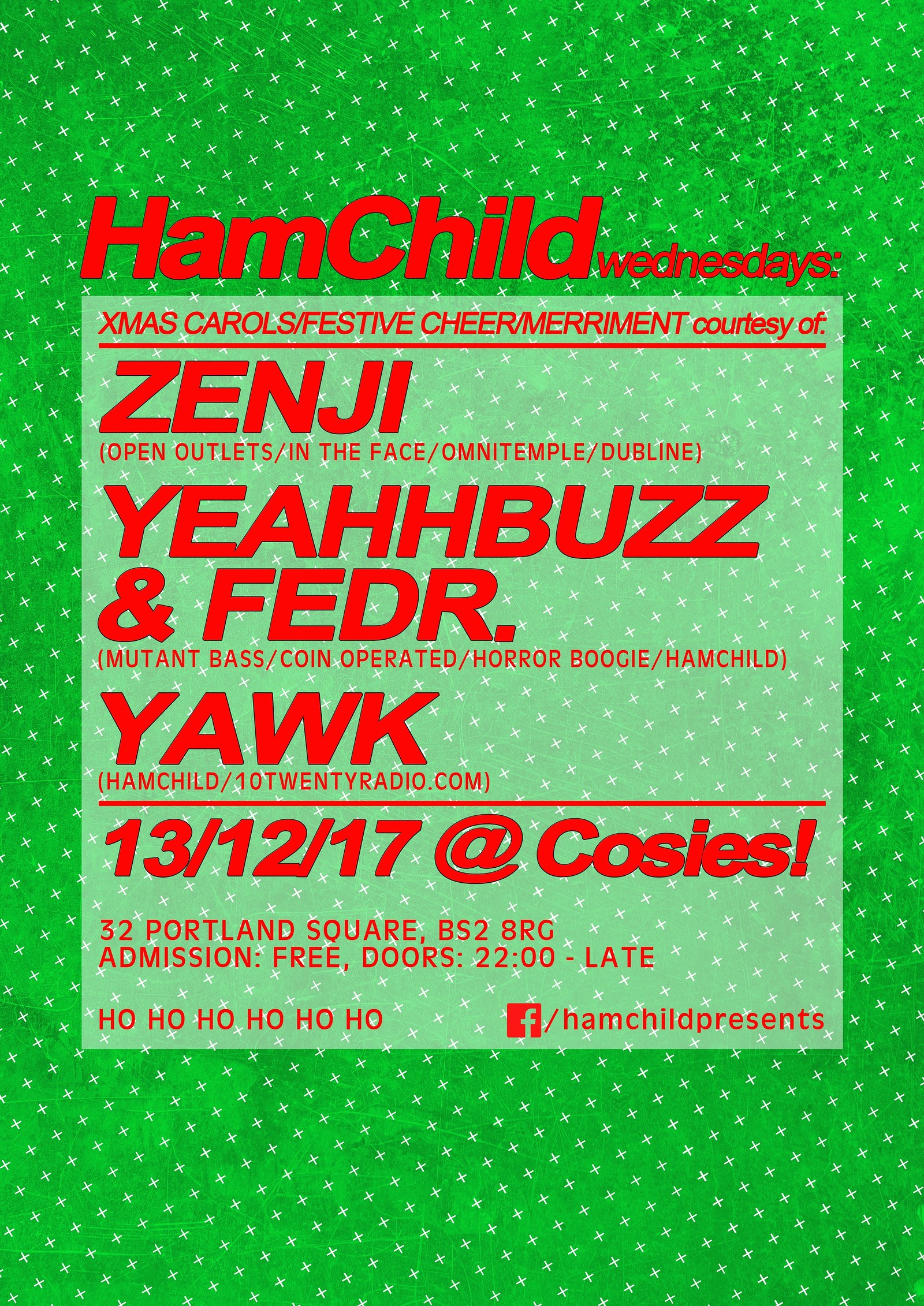 HamChild Presents at Cosies