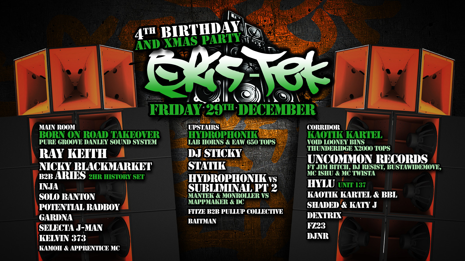 Bris-Tek 18 at The Black Swan