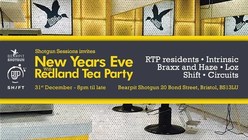 New Year's Eve w/ Redland Tea Party at Bearpit Shotgun