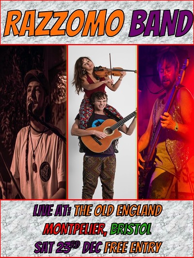 Razzomo - Full Power, Full Band Show at The Old England Pub