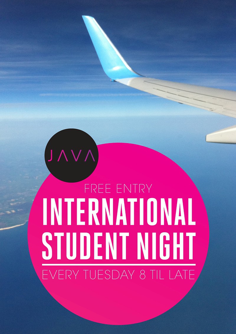 International Tuesday Night at Java Bar &amp; Club