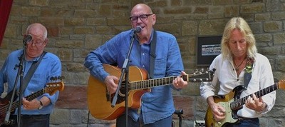 Keith Warmington with Steve Webb at Kingsdown Vaults