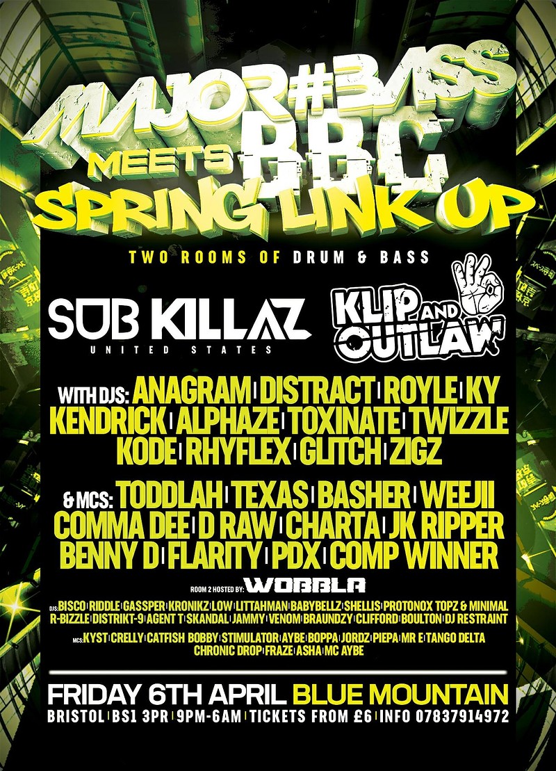 Bristol Bass Collective x Major#Bass at Blue Mountain