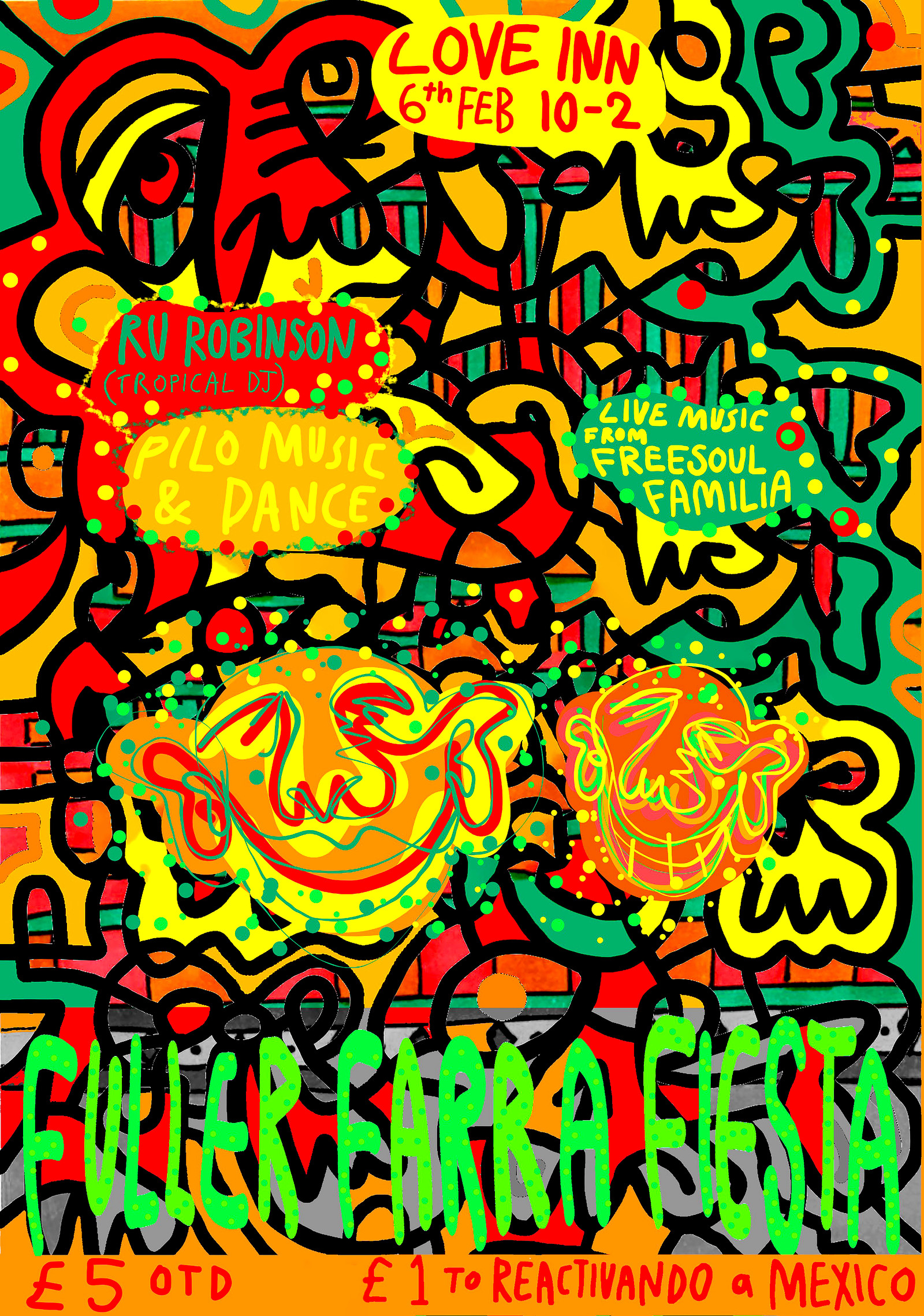 BristoLatino presents... ¡The Fuller Farra Fiesta at The Love Inn