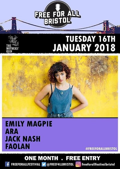 Emily Magpie, Ara, Jack Nash, Faolan at The Mothers Ruin