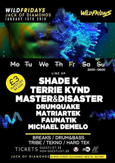 Wild Fridays at Jack of Diamonds