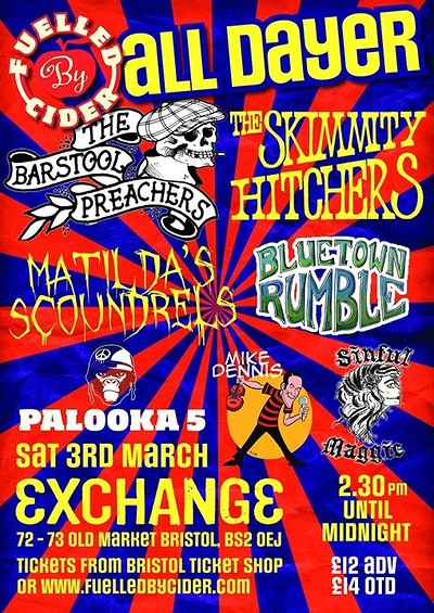 Fuelled By Cider festival all-dayer at Exchange
