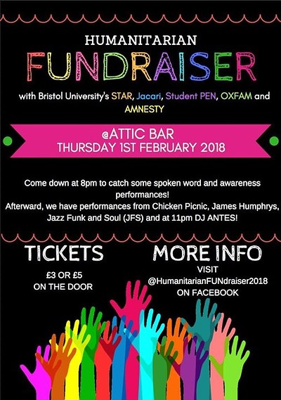 Humanitarian FUNdraiser 2018 at The Attic Bar