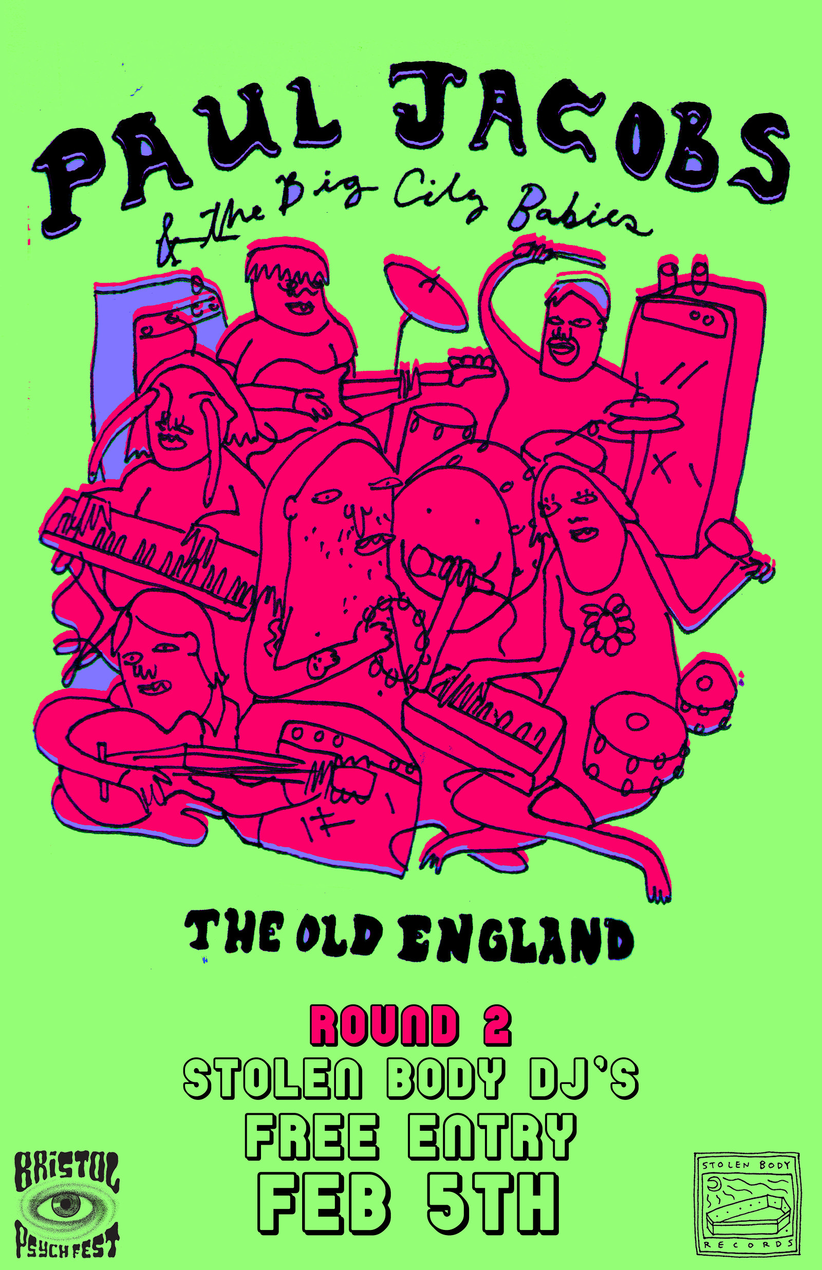 Paul Jacobs and the Big City Babies R2 at The Old England Pub