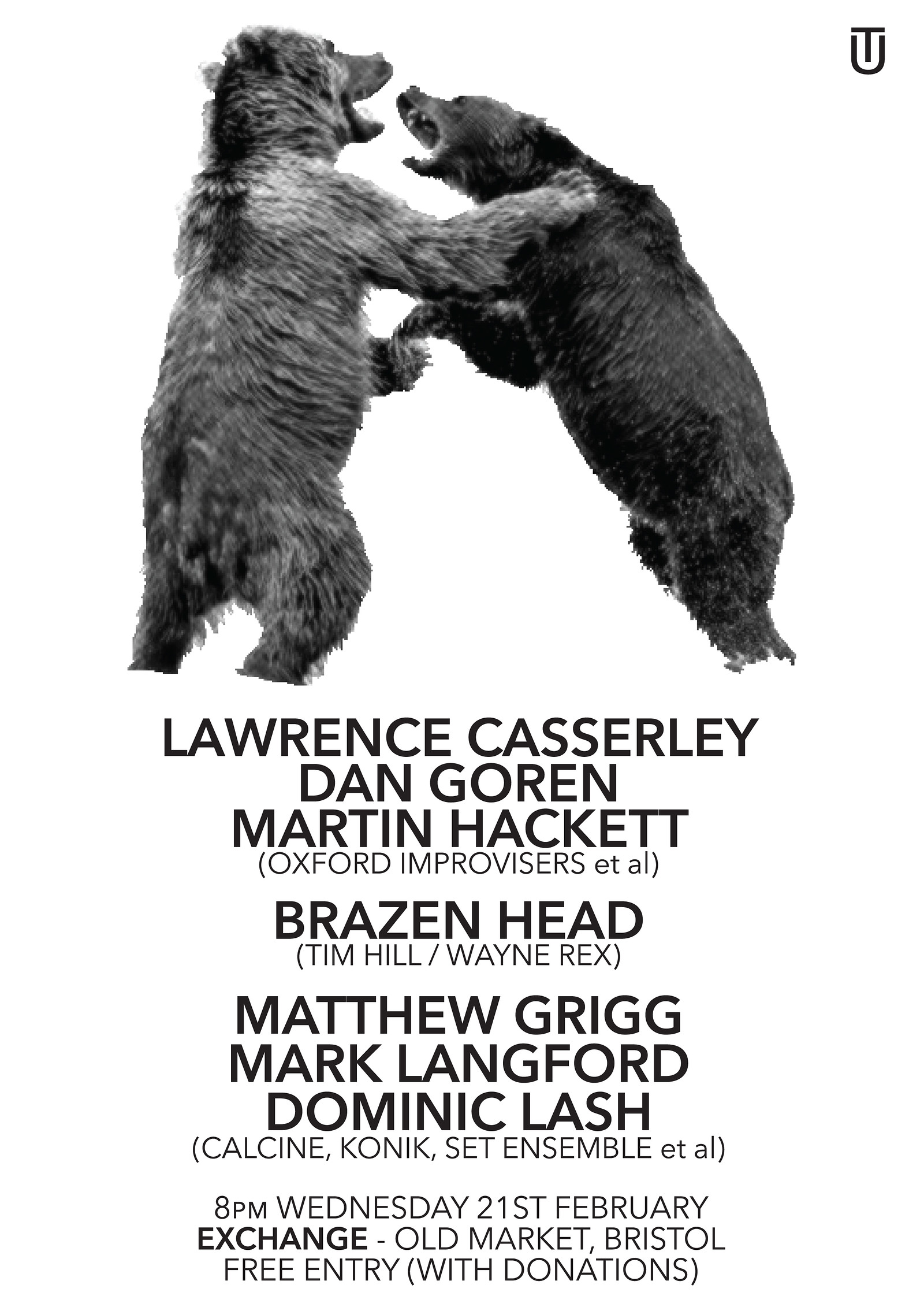 CASSERLEY / GOREN / HACKETT, BRAZEN HEAD, G/L/L at Exchange