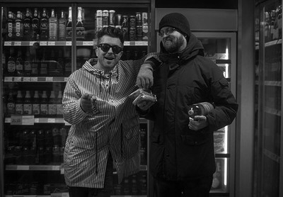 Dr Syntax & Pete Cannon + DJ Fingerfood at Red Brick Building, Glastonbury