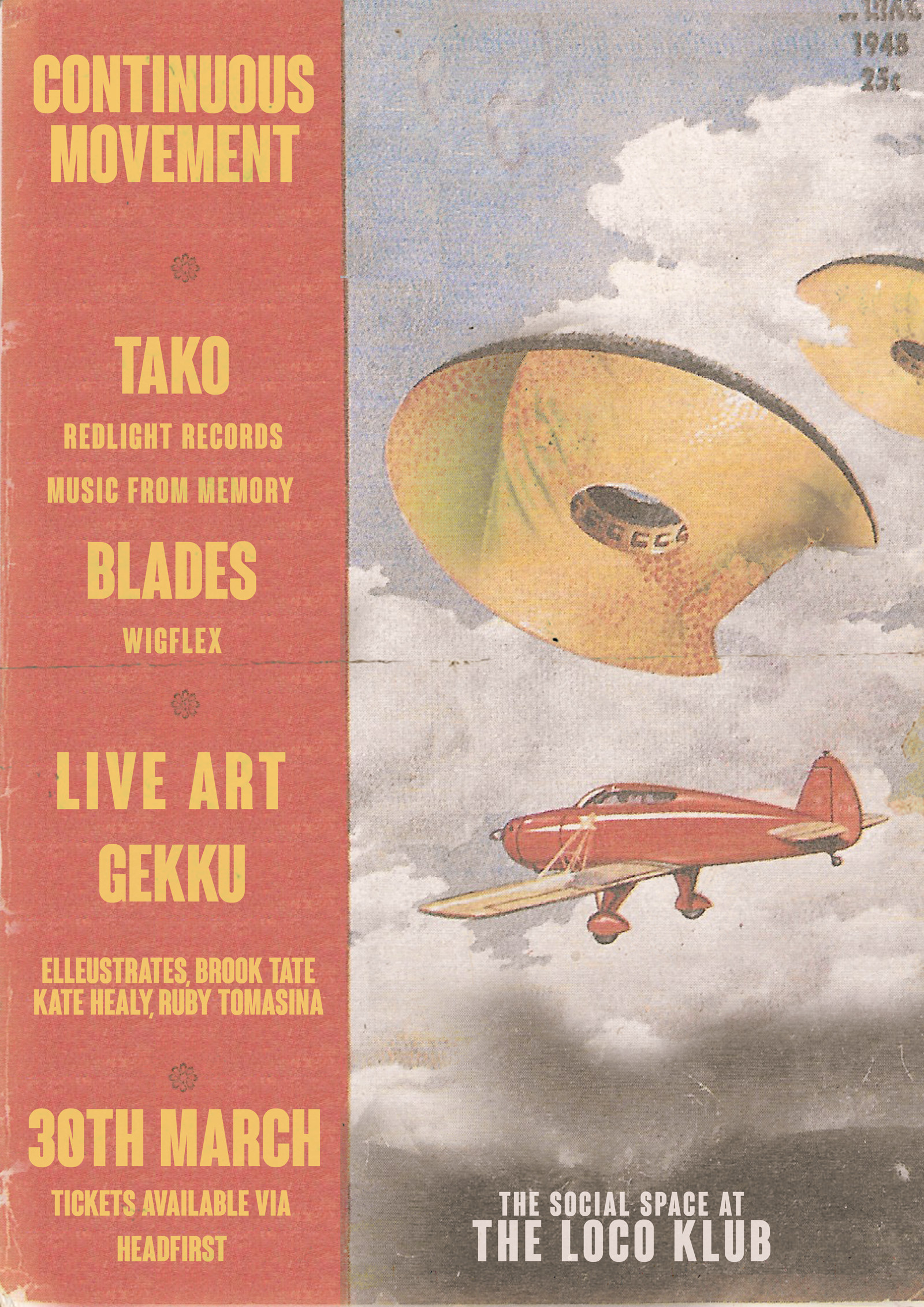 Continuous Movement - Tako at Loco Klub
