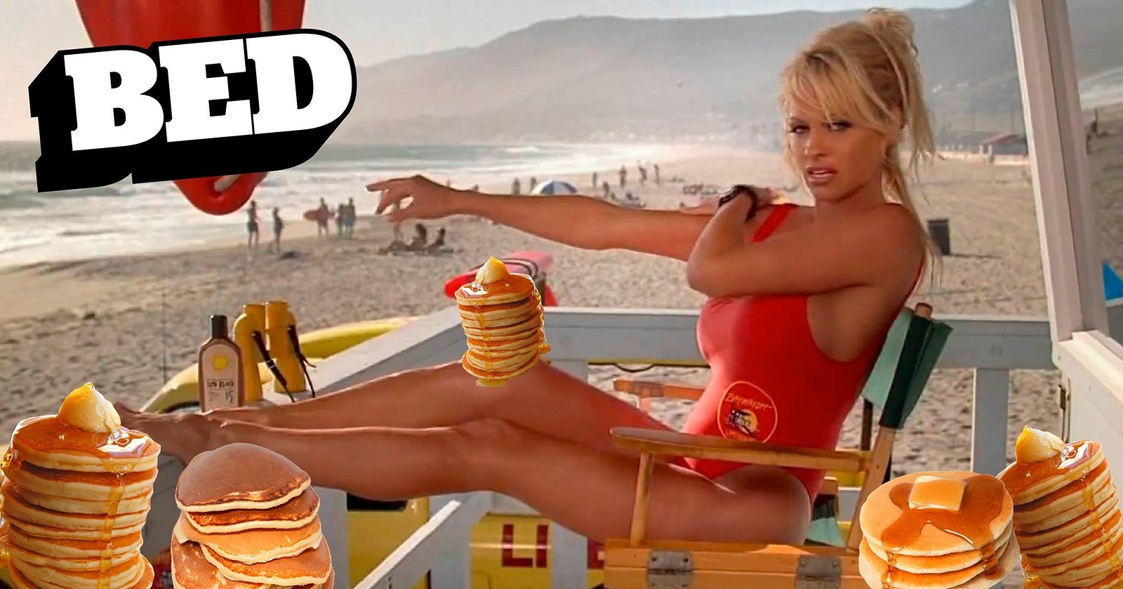 BED Bristol: Pamela Anderson's Pancake Party at BED Bristol: Pamela Anderson's Pancake Party!
