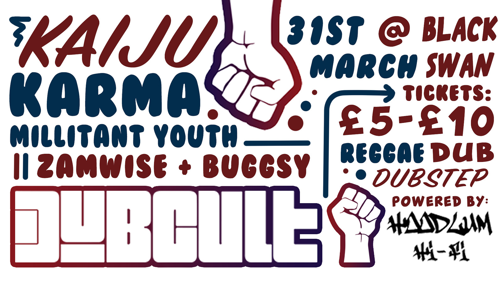 DUBCULT // Kaiju / Karma + More at The Black Swan