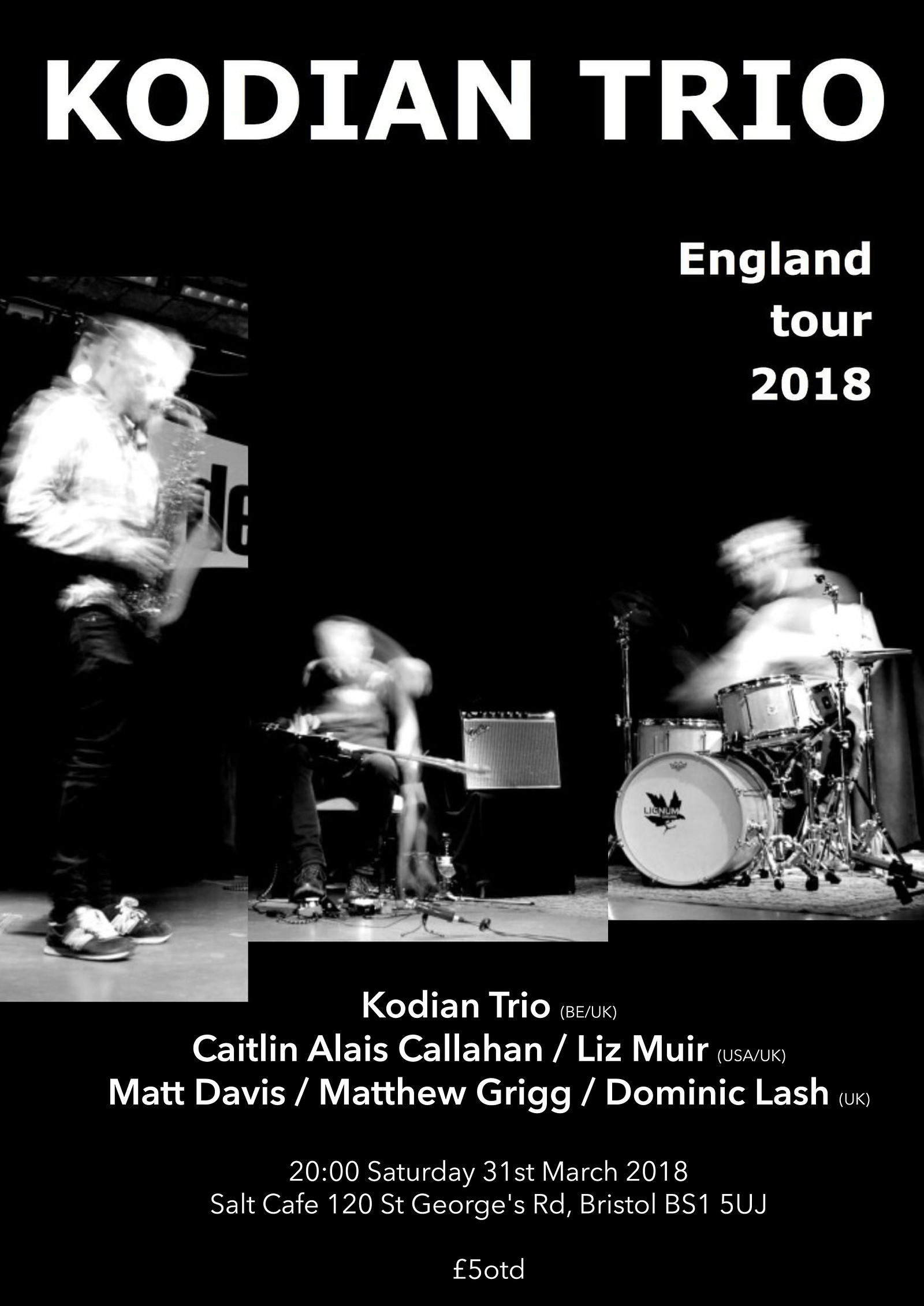 Kodian Trio & guests at Salt Cafe