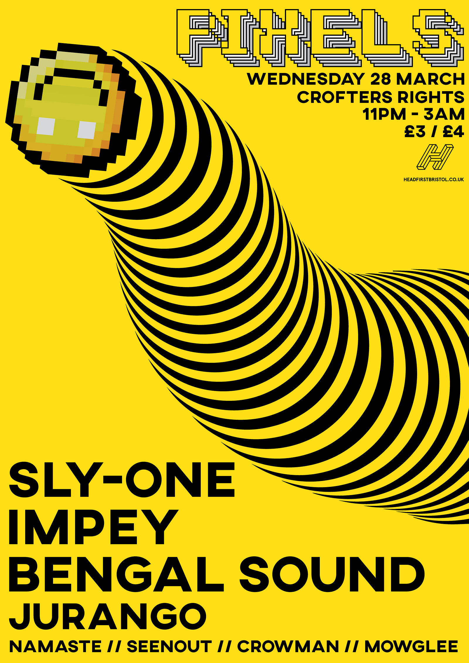 Pixels Presents at Crofters Rights