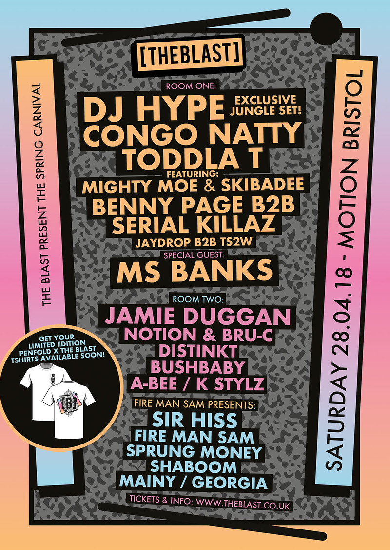 The Blast Spring Carnival with DJ Hype & at Motion