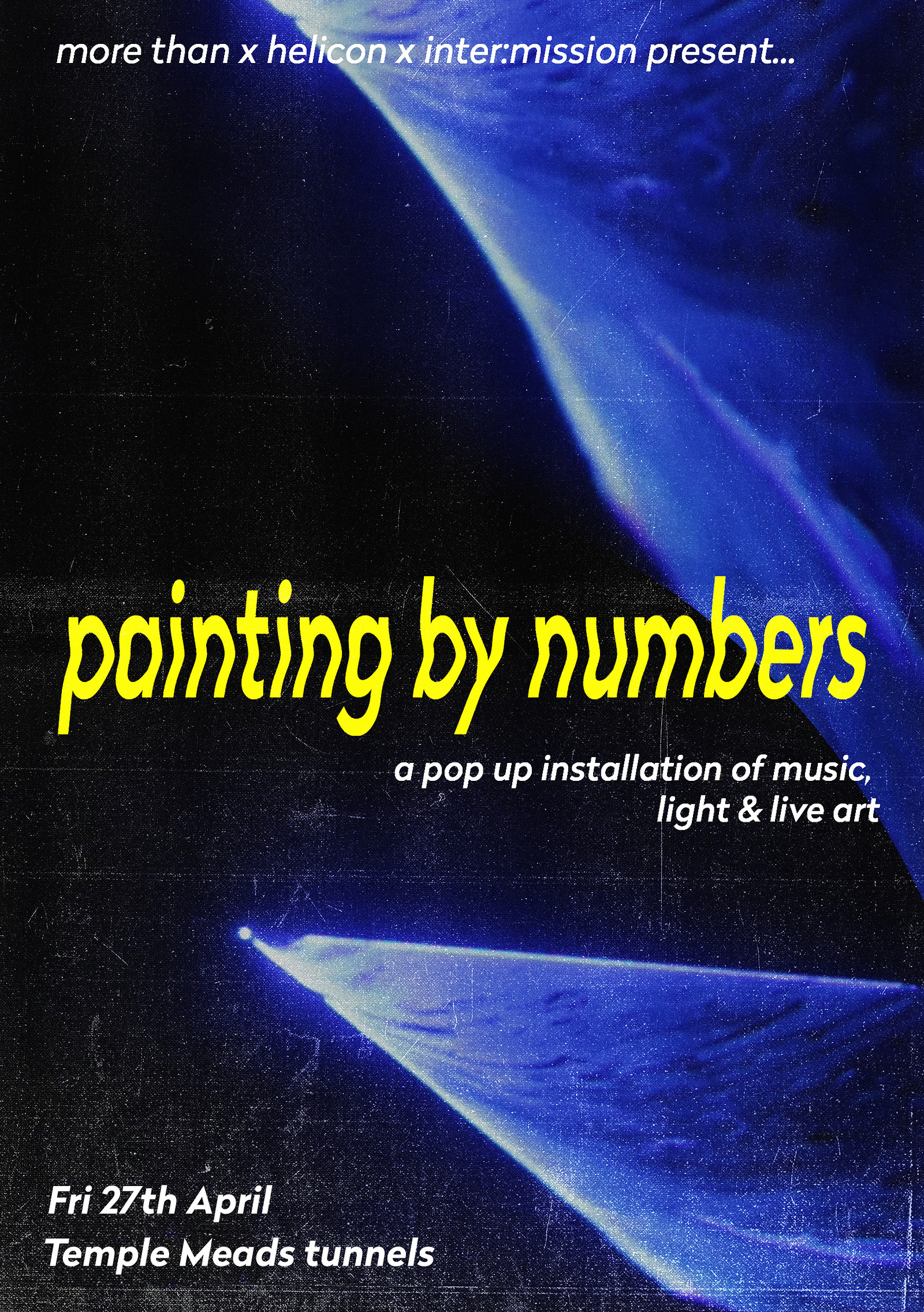 More Than presents... Painting By Numbers at Temple Meads Tunnels