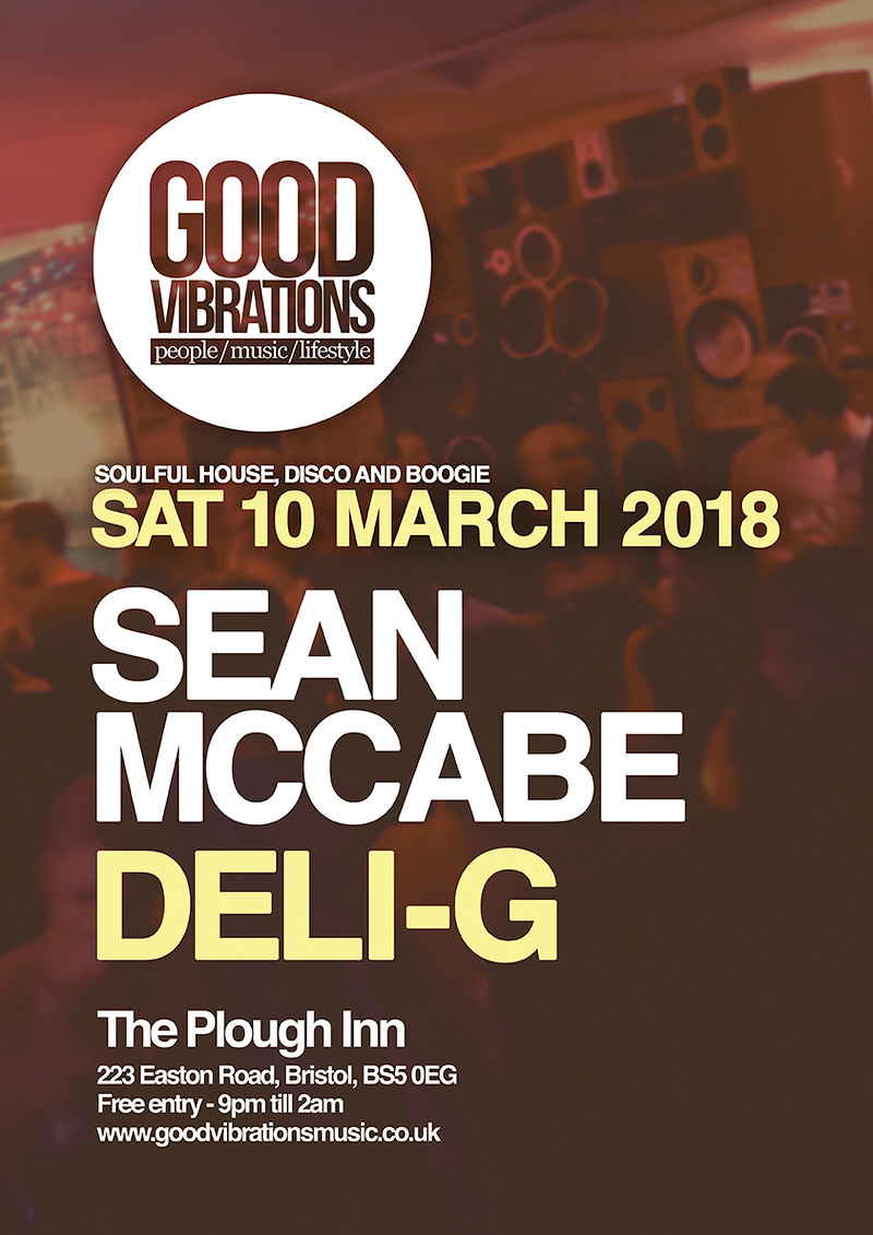 Good Vibrations with Sean McCabe & Deli-G at The Plough Inn
