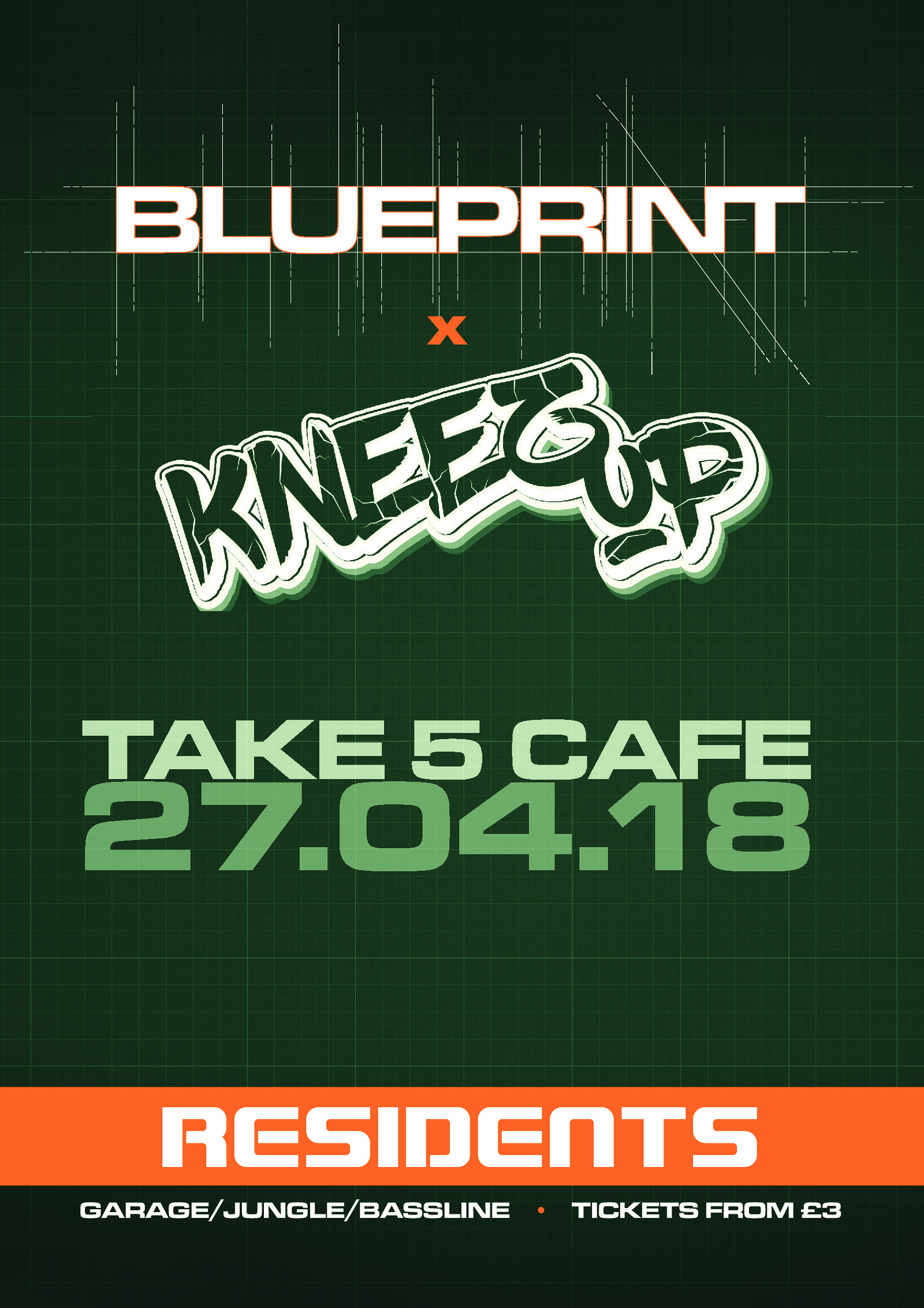 BluePrint x Kneez Up at Take Five Cafe