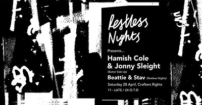 Restless Nights Presents at Crofters Rights