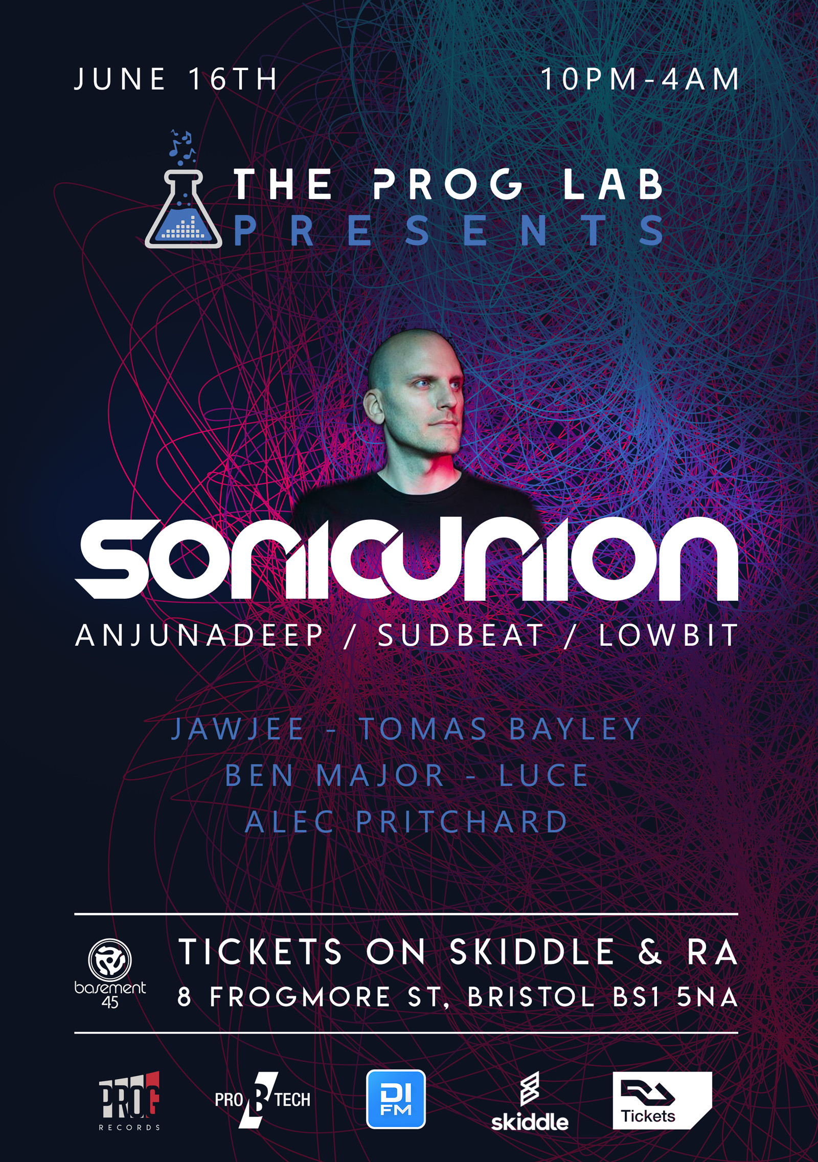 The Prog Lab Presents Sonic Union at Basement 45