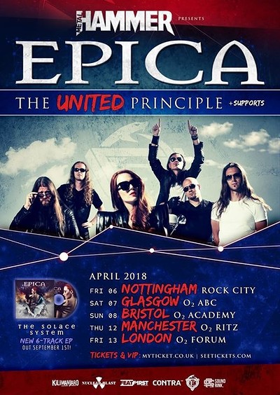 Epica at O2 Academy