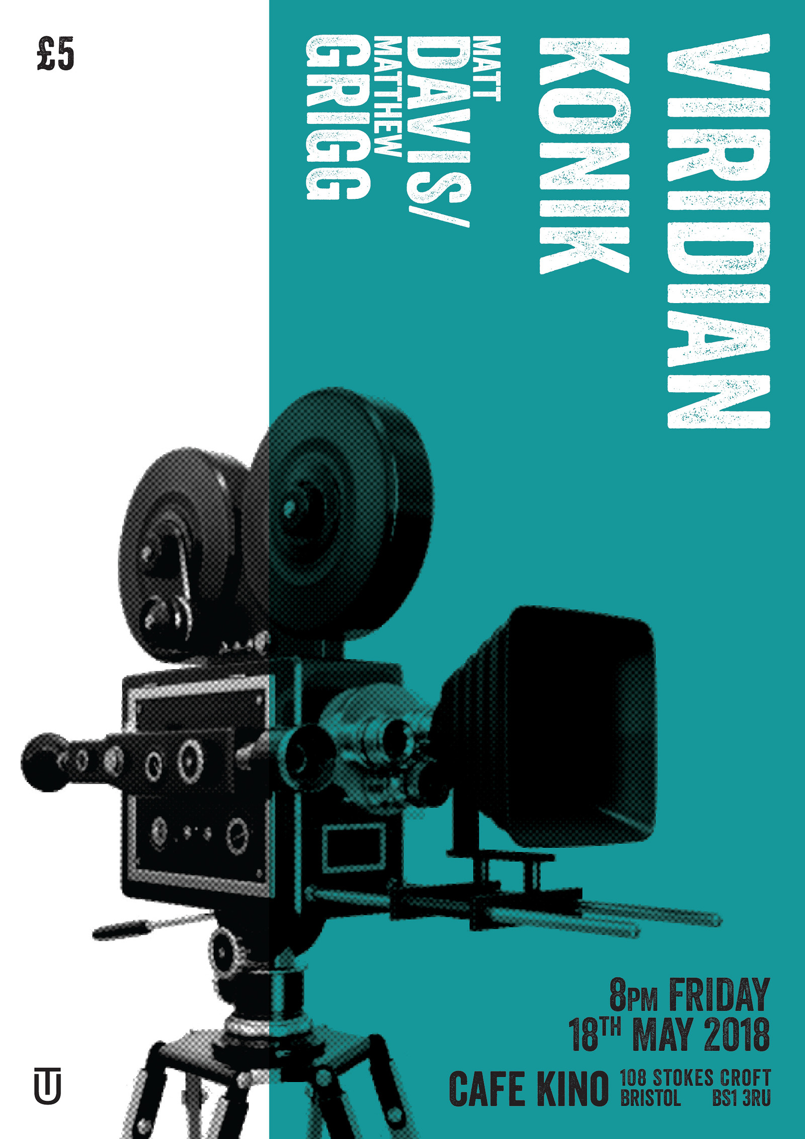 Viridian, Konik, Matt Davis / Matthew Grigg at Cafe Kino