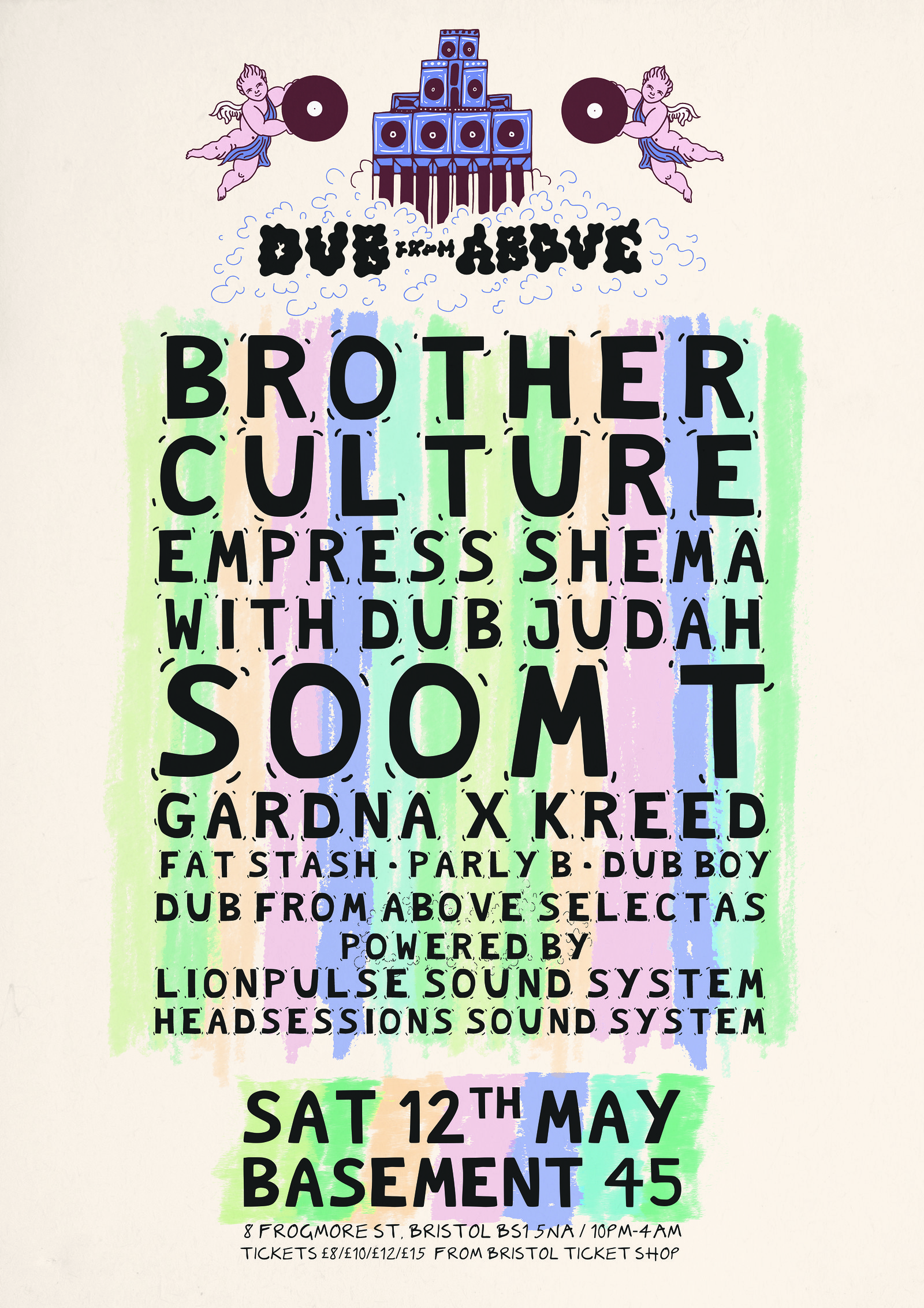 Dub From Above W/ Brother Culture, Soom T, Parly B at Basement 45