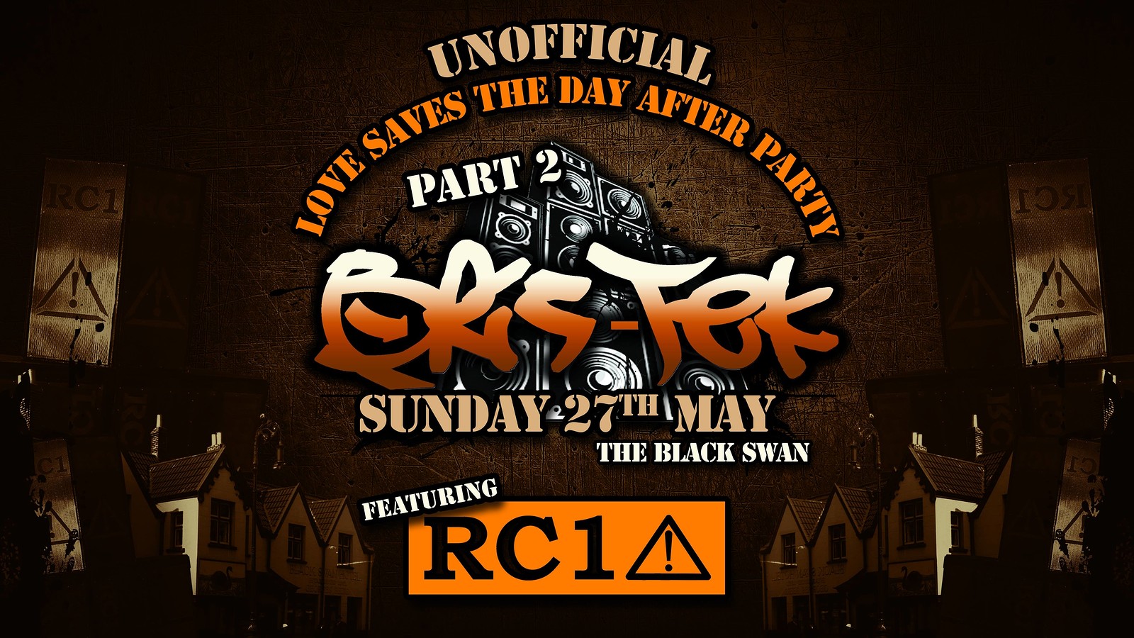 Bris-Tek Unofficial Love Saves The Day After Party at The Black Swan