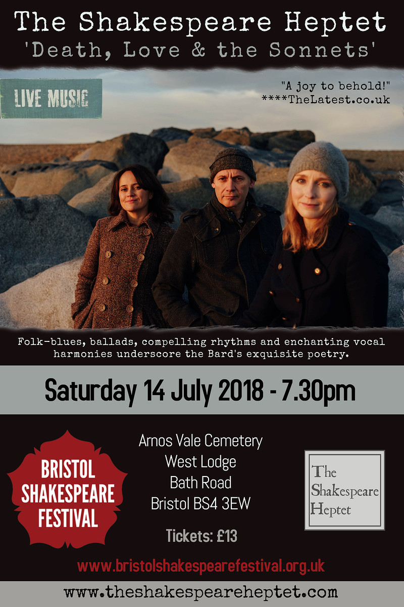 Death, Love & the Sonnets at Arnos Vale Cemetery