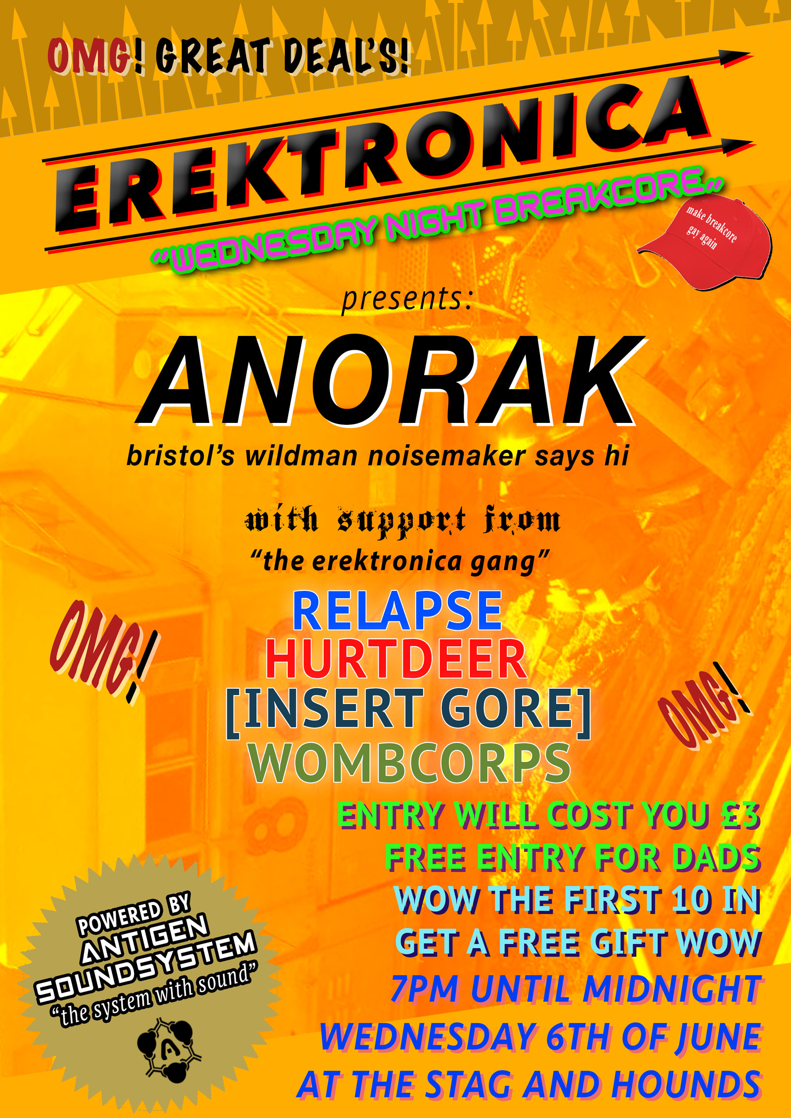 Anorak at The Stag And Hounds