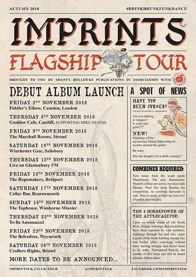 Imprints - FLAGSHIP TOUR FINALE at Crofters Rights