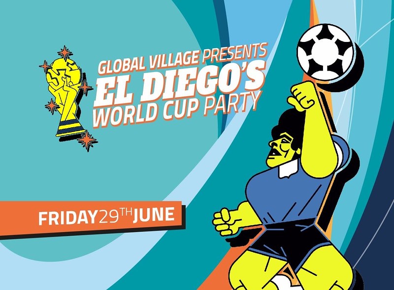 El Diego's World Cup Techno Party at Blue Mountain