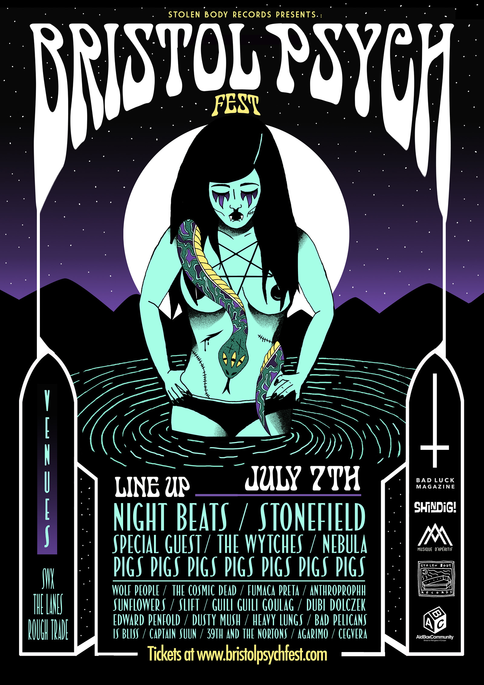 Bristol Psych Fest V at The Lanes