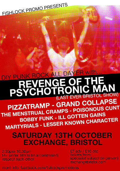 Fishlock Promo DIY Punk All Dayer at Exchange