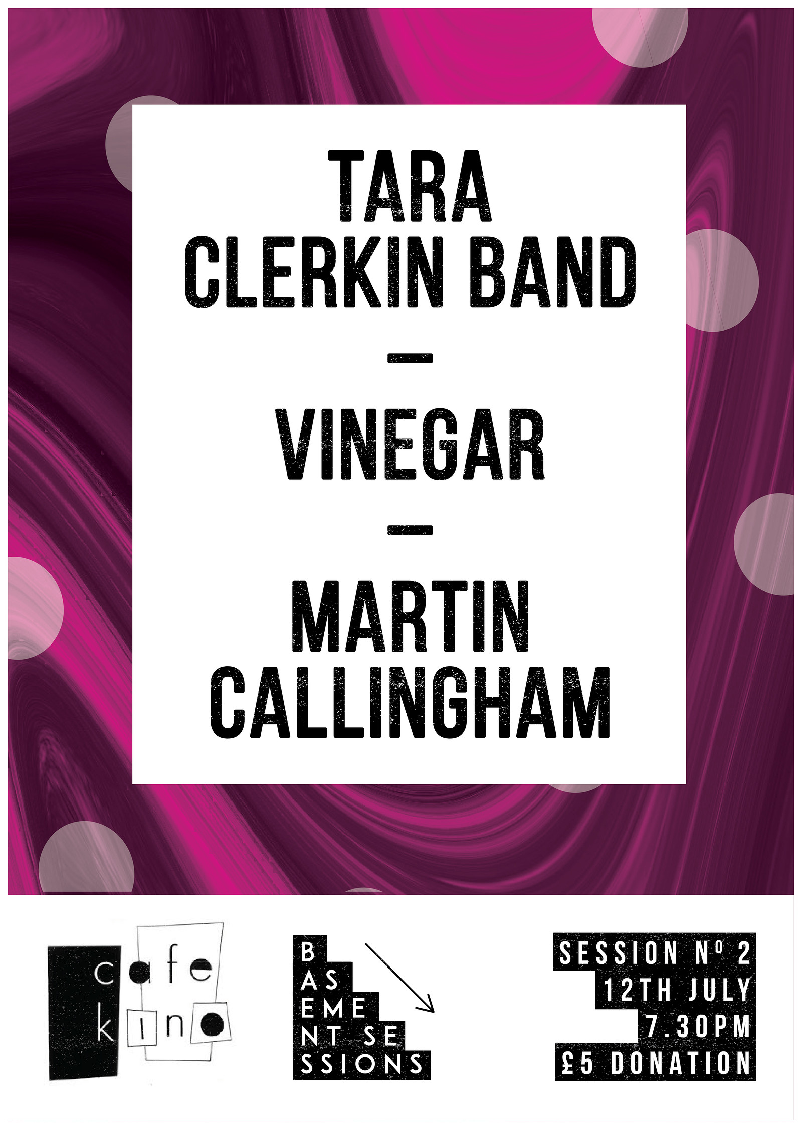 Kino Basement Sessions #2 at Cafe Kino