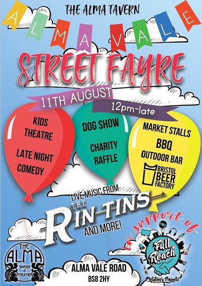 Alma Vale Street Fayre at Alma Tavern & Theatre